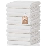 NatureMark® 10er Pack Mulltücher | Mullwindeln | Stoffwindeln 100%...
