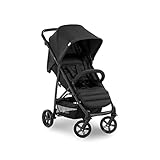 hauck Rapid 4, Schwarz - Kinderbuggy mit Liegefunktion für Babys ab Geburt...