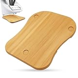 koitoy Gleitbrett für Thermomix TM6/TM5,Gleitbrett aus Holz,Müheloses Verschieben & Dämpfung,Schnelles Bewegen Rollbrett,Zubehör für Thermomix TM5 TM6,sliding