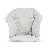 Stokke Clikk Hochstuhl, Nordic Grey – Rundum-Paket mit Tray & Sicherheitsgurt – Leicht, robust & reisefreundlich – Ergonomisch mit verstellbaren Funktionen – Ideal für 6–36 Monate oder bis 15 kg
