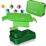 My Vesperbox – Mini Lite - Bento Box Kinder - Lunchbox - extrem robust – Brotdose – Brotbox ideal für Kindergarten und Schule (Grün)