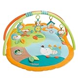 Fehn 3-D-Activity-Decke Spielbogen Sleeping Forest – Krabbeldecke mit 5...