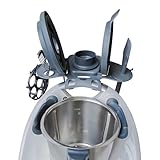 Halter für Thermomix Zubehör, Geeignet für TM5 & TM6, Platz für bis zu 9 Zubehörteile, Regal zur Küchenmaschine Aufbewahrung des Zubehörs