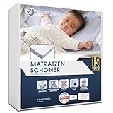 Dreamzie Matratzenschoner 70x140 Baby Wasserdicht Made in EU und Oeko-TEX...