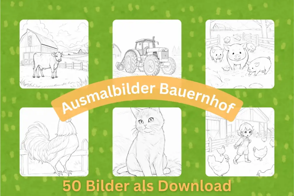 Ausmalbilder als PDF Download (Premium)