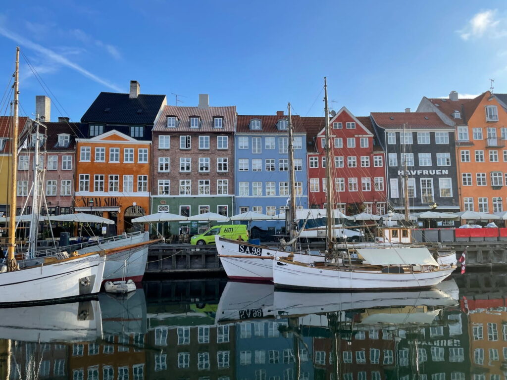 Nyhavn in Kopenhagen (Dänemark)