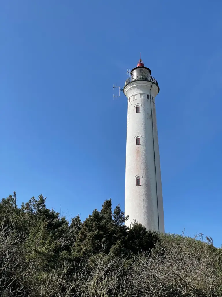 Lyngvig Fyr Leuchtturm in der Nähe von Søndervig