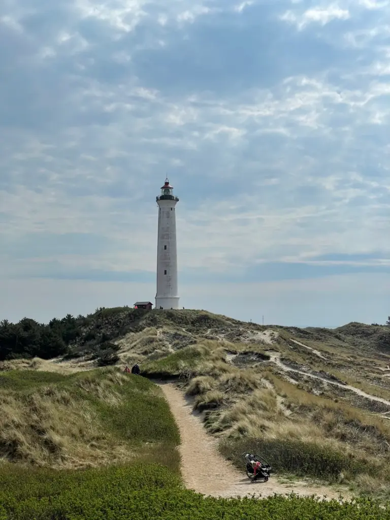 Lyngvig Fyr Leuchtturm in der Nähe von Søndervig