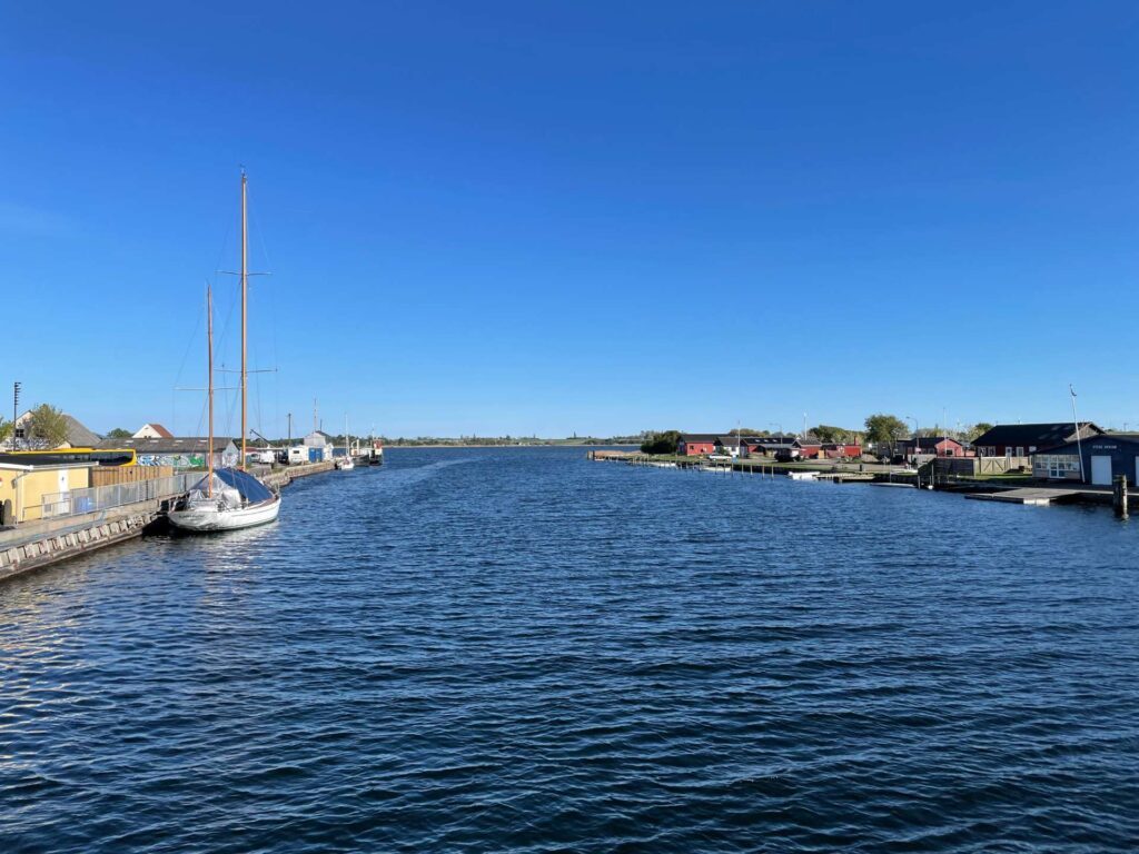 Hafen in Stege, Møn