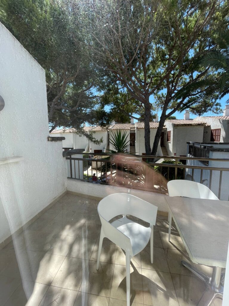 Balkon im Familienbungalow in Grupotel Los Príncipes Spa