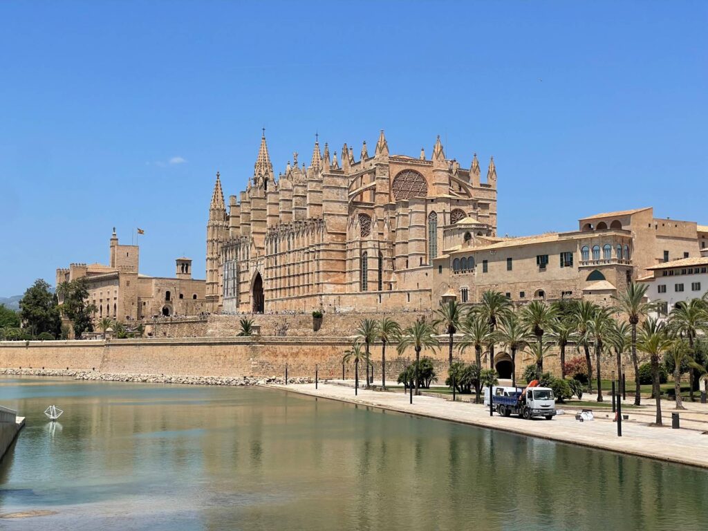 Die Kathedrale „La Seu" in Palma