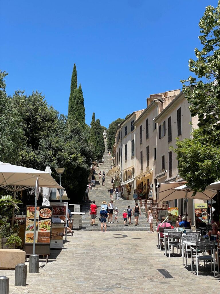 Pollença Treppe zum Kalvarienberg (El Calvari)
